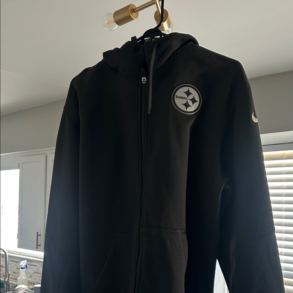Nike Black Bomber Jacket with Logo